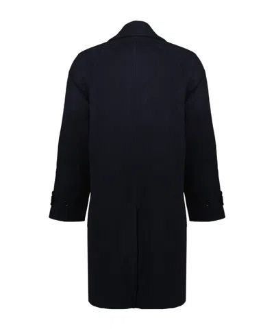Officine Generale Bryce Coat In Blue