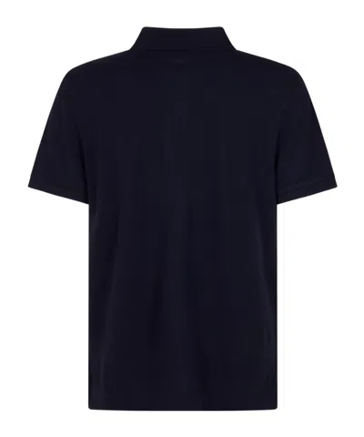 Canada Goose Men Beckley Polo Shirt In Structured Cotton In Blue
