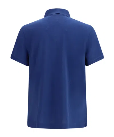 Canada Goose Beckley Polo Shirt Short Sleeve Collar In Blue