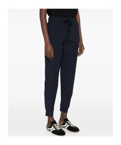 Herno Drawstring Panelled Trousers In Black