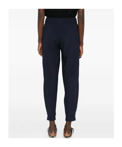 Herno Drawstring Panelled Trousers In Black
