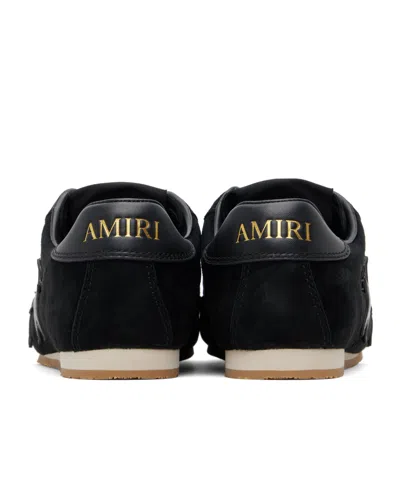 Amiri Black Mesh Pacific Flat Sneakers In Black