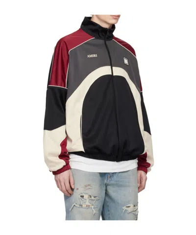 Amiri Multicolor Oversized Panel Track Jacket In Multi
