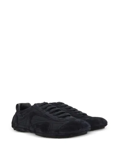 Prada Calzature Uomo In Black