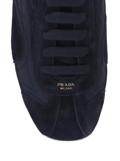 Prada Calzature Uomo In Black