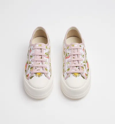 Dior Platform Sneaker In White
