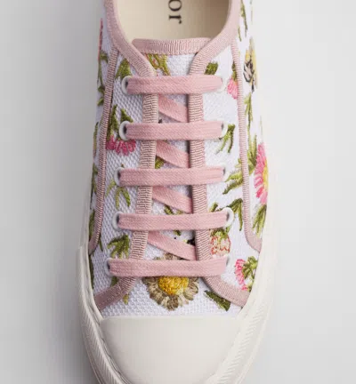 Dior Platform Sneaker In White