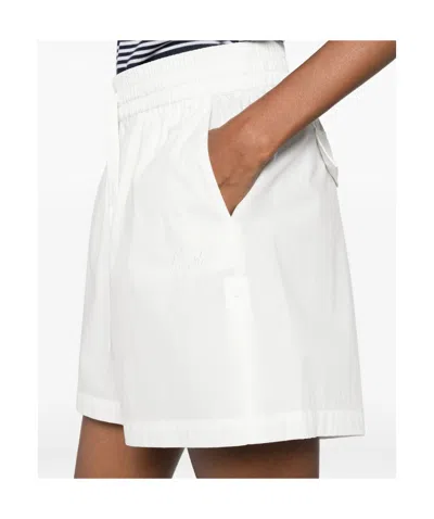 P.a.r.o.s.h Elasticated Shorts In White