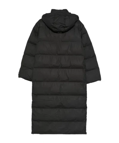 Samsoe & Samsoe Padded Parka Coat In Black