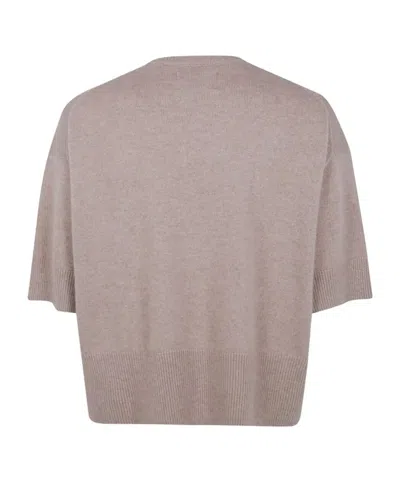 Extreme Cashmere Short-sleeved Pullover In Multi