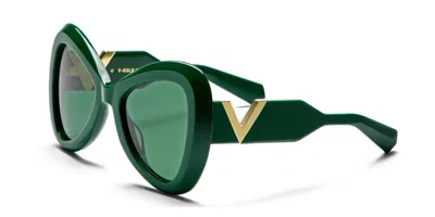 Valentino Full Frame Sunglasses In Pattern