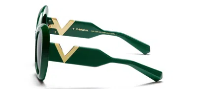 Valentino Full Frame Sunglasses In Pattern