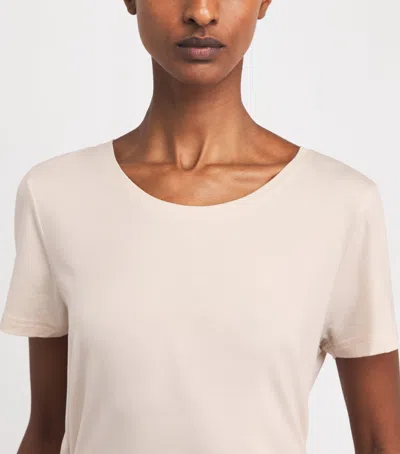 Derek Rose Micro Modal Lara Pyjama Top In Multi
