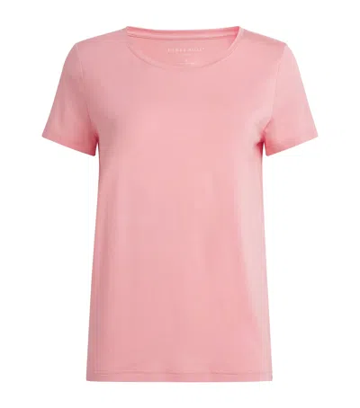 Derek Rose Micro Modal Lara Pyjama Top In Multi