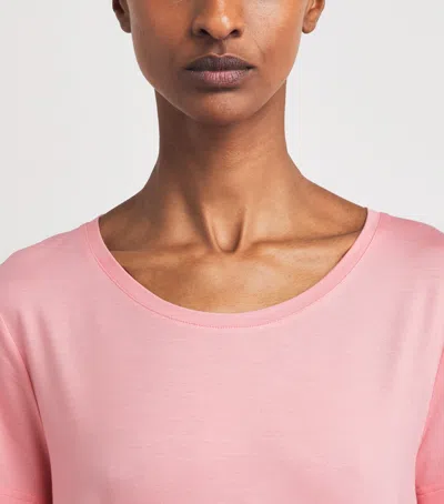 Derek Rose Micro Modal Lara Pyjama Top In Multi