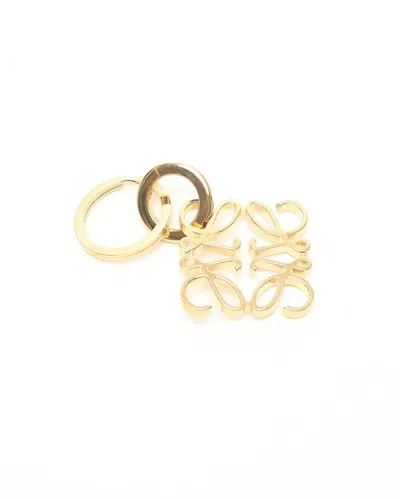 Loewe Anagram Key Ring In Pattern