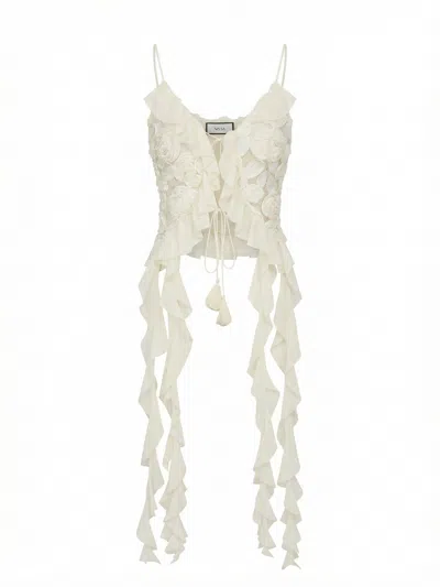 Nissa Top In White