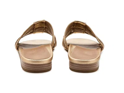 Vionic Glendora Slide Sandal In Gold