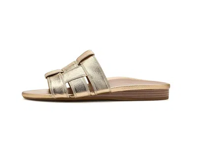 Vionic Glendora Slide Sandal In Gold