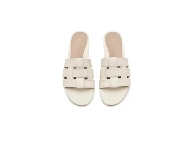 Vionic Glendora Slide Sandal In White