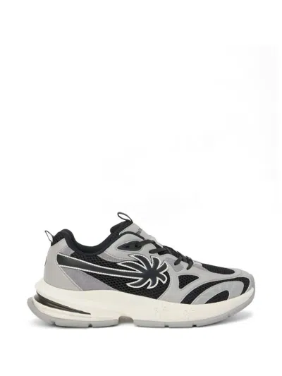 Palm Angels Painted Runner Sneakers In Multi