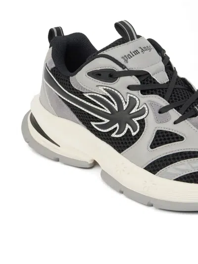 Palm Angels Painted Runner Sneakers In Multi