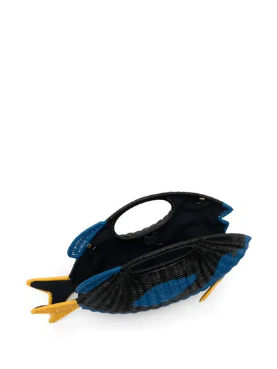 Serpui Daniel Beach Bag In Blue