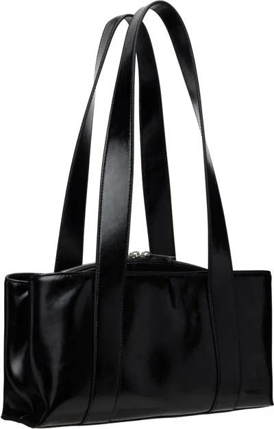 Osoi Mini Shell Duffle Shoulder Bag In Black