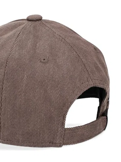 Versace Jeans Couture Embroidered Cap In Pattern