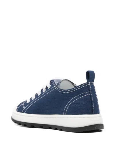 Dsquared2 Logo-patch Sneakers In Blue