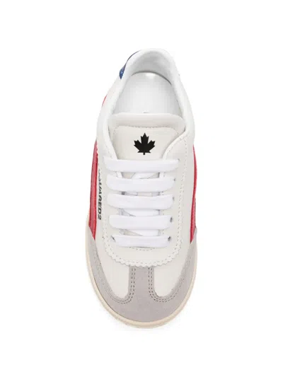 Dsquared2 Logo-print Sneakers In White