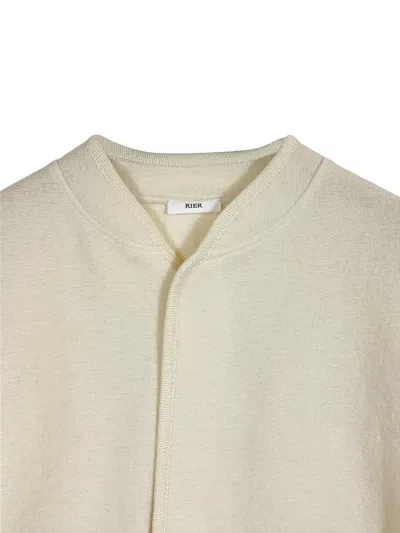 Rier Walker Casual Jacket In White