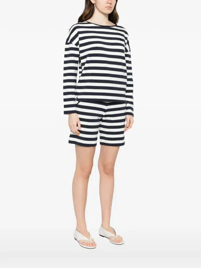 Margittes Striped-pattern Long-sleeve T-shirt In Multi