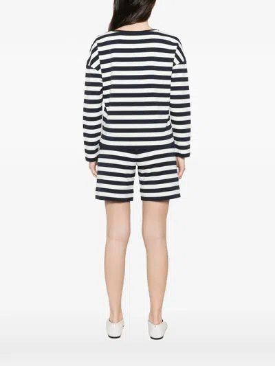 Margittes Striped-pattern Long-sleeve T-shirt In Multi