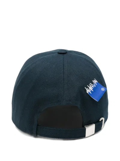 Ader Error Logo-patch Baseball Cap In Orange