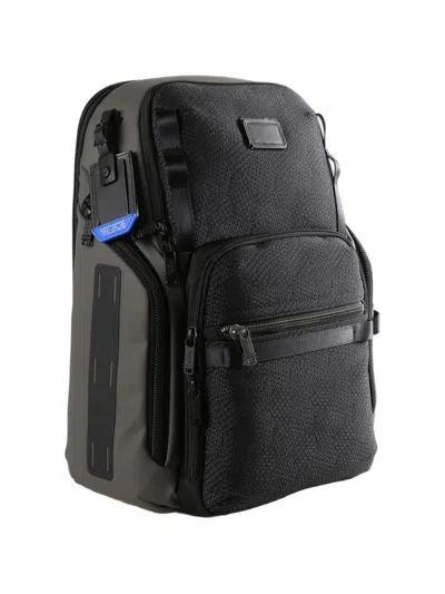 Tumi Search Geometric-pattern Backpack In Purple