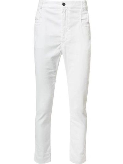 Shop Haider Ackermann Slim-fit Trousers In Neutrals