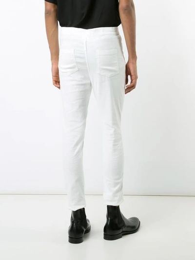 Shop Haider Ackermann Slim-fit Trousers In Neutrals