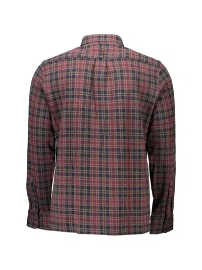 Gant Check-pattern Flannel Shirt In Multi