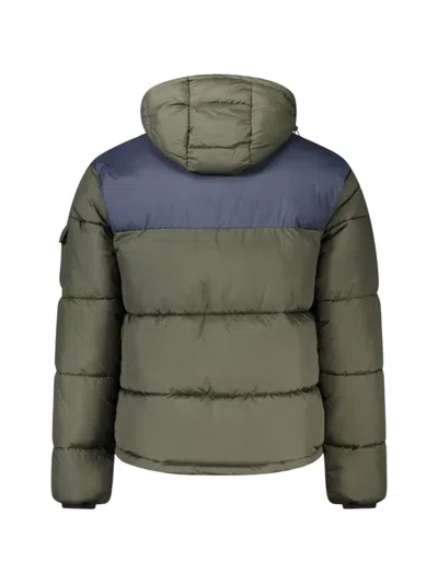 North Sails Green Polyester Men Jacket In Green