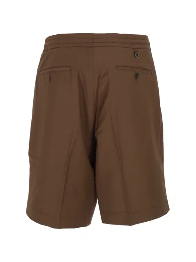 Hōsio Drawstring Shorts In Brown