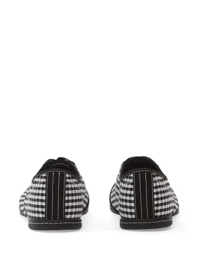 Vans Authentic Prima Gingham Sneakers In Black