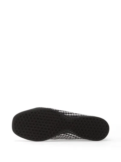 Vans Authentic Prima Gingham Sneakers In Black