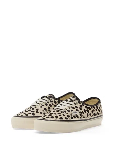 Vans Authentic Leopard-print Sneakers In White