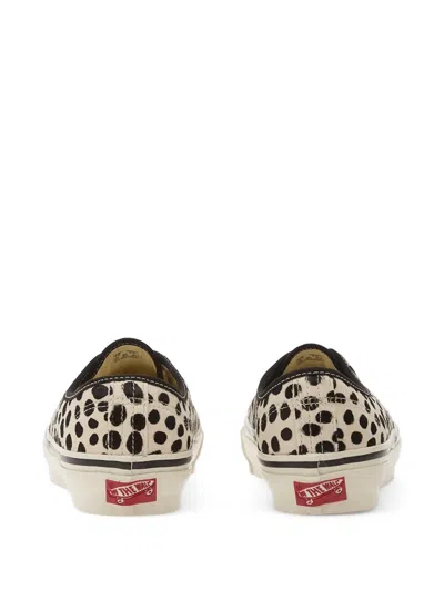 Vans Authentic Leopard-print Sneakers In White