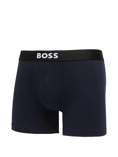 Hugo Boss Boxer Briefs Pack-of-three In Multi
