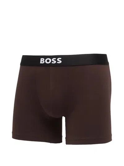 Hugo Boss Boxer Briefs Pack-of-three In Multi