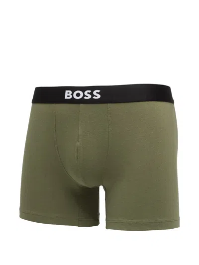 Hugo Boss Boxer Briefs Pack-of-three In Multi