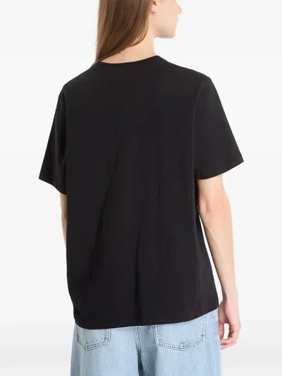 Dime Logo-print T-shirt In Black