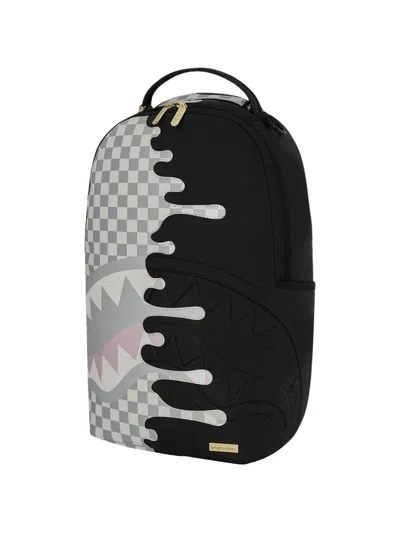 Sprayground Shadow Drip Backpack In Black